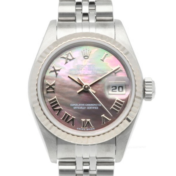 ROLEX Accessories - Rolex Datejust Oyster Perpetual Watch Stainless Steel 79174 Automatic Ladies ...